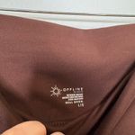 Aerie  Brown Hugger Bootcut High Rise Leggings Photo 5