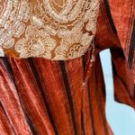 Anthropologie Medium Dress Boho Midi Embroidered Aratta Silent Journey RARE Photo 13