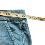 Miss Me  Wide Leg Flare Low Rise Denim Jeans Eden Light Distress size 28 Photo 3