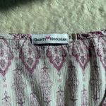 Dainty Hooligan Purple white mandala boho shorts romper Photo 3