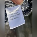 Elan  Black and white Smocked Pants Photo 6