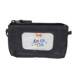 Lug Metro XL Pouch Brushed Gray NWT RFID Photo 1
