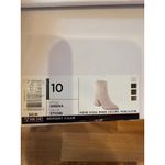 Sonoma Women's Orena Stone Beige Ankle Boots Block Heel Size 10 Memory Foam NEW Photo 5