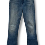 MOTHER Revolve The Runaway Step Fray Jeans Night In Havana 27 High Rise Bootcut Blue Photo 0