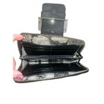 Ted Baker ✨ Black Patent Leather Buckle Zip Around Wallet✨ Photo 6