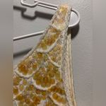 Iridescent Vintage Hand Sequined Beaded Embellished Stretch Dress New Years Eve Gold Size XS Photo 14