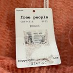 Free People NWT Ophelia Pullover Alpaca Oversized Knit Sweater in Peach XS Photo 6