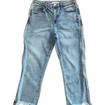 Wild Fable  Women’s Size 10 Jeans Zipper Detail High Rise Ankle Fray Hem Festival Photo 9