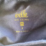 Belle By Kim Gravel  navy blue short sleeve crewneck casual t-shirt size small Photo 5