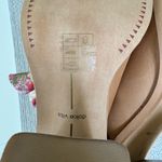 Dolce Vita Aleeya Red Floral Scarf Tie Leather Block Heel Peep Toe Sandals 8.5 Photo 8