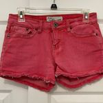 Vintage Havana Light red “denim” shorts Photo 0