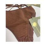 NWT Agua De Coco Brown Hot Pants Bikini Bottom Sz. XS Photo 2