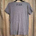 PINK - Victoria's Secret  Gray Blue Dallas Cowboys Pride V neck T Shirt Large Photo 1