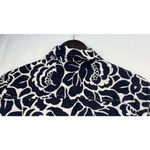 Boden Women’s Button Up Shirt Size US 6 UK 10 Navy Floral Pattern Career Office Blue Photo 4
