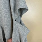 Forever 21 Gray Open Split Sleeve Lightweight Hoodie Medium Photo 4