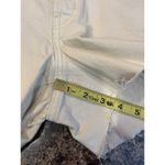 Old Navy  NEW Beige High Rise Slouchy Straight Cut Off Shorts Size 12 Button Fly Photo 7