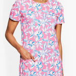 Talbots Cabana Life  Tunic  Dress Floral Small UPF 50+ Vacation Resort EUC $129 Photo 0