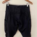 Athleta  Black High Rise Sleet Traverse Tights Leggings MEDIUM Photo 6