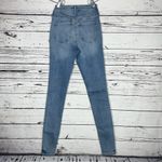 Old Navy NWT 2 Tall Button Fly Super Skinny High Rise Distressed Rockstar Jeans Photo 2