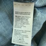 Chico's Embroidered Denim Tunic Top Womens 1 US 8 /M Tencel Chambray Boho Blue Photo 5