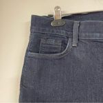 NYDJ  Dark Wash Womens High Rise Bootcut Jeans Womens 16 Blue Studded Pocket Boho Photo 2