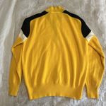 VTG Herman's Sweater Large Yellow‎ Blue Men Yellow Photo 9