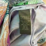 Charlie Jade  abstract peacock purple straps flowy maxi dress in size xs Photo 4