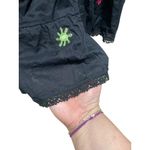 Soaked Y2K Embroidered Cotton Maxi Skirt Black Size M Boho Cottage Festival Cute Size M Photo 7