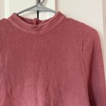 Madewell  Texture & Thread Pink Long Sleeve Top Photo 2