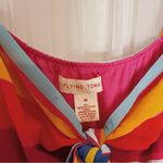 Flying Tomato Red and Orange Tiered Ruffled Sundress Photo 3