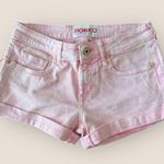 Fiorucci  | Pink Denim Cuffed Shorts | Size 27 | NWT Photo 3
