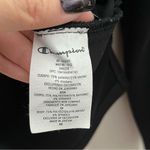 Champion  Womens Black Sport Mock Neck Shoulder Zip Pullover Fleece Sweatshirt XS Photo 11