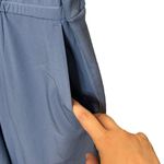 Athleta  Brooklyn Sleeveless Jumpsuit Cottage Blue Size 2 Ankle Featherweight Photo 7