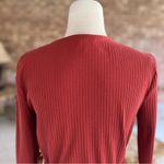 One Clothing Top Cropped Wrap Brown Rust Wrap L (Jrs) Festival Concert Casual Photo 7