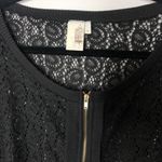 Francesca's Boutique Lace Zip Up Jacket Photo 5
