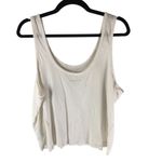 Everlane The Air Cami Tank Top Lightweight Cotton White XL Photo 4