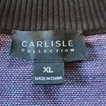 Carlisle  Collection Lightweight Purple Pink Zip Jacket Plus XL Photo 2