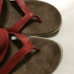 Naturalizer Vonnie Red Pepper Leather Sandals Photo 3