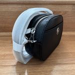 Michael Kors Ladies Jet Set Glam Front Pocket Small Oval Crossbody Bag in Black Photo 1