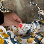 Anthropologie Mine Ivory Yellow Green Ruffled peplum Sleeveless camisole tank Photo 1