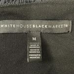 White House | Black Market  Black Draped Top Photo 3