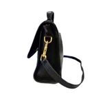 Coach VINTAGE COURT Black Glove Tanned Leather Turn Lock Crossbody Bag 9807 Photo 3