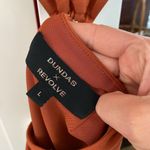 DUNDAS REVOLVE Jade Ring cutout mini dress Orange Size L Photo 3