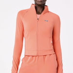 FIGS Sunset Drift On-Shift Contour Knit Jacket Photo 0