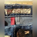 Buckle BKE Kate Capri Women's Size 29 Stretch Blue Jeans Low Distressed Photo 2