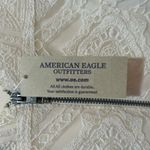 American Eagle ⭐️ Outfitters Lace Design Sleeveless Mini Dress Zipper Y2K Fairy Photo 4