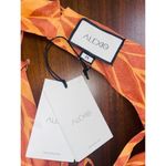 Alexis Daya Maxi Dress in Voyager Palm Orange Medium New long Maxi Cut out Photo 8