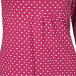 BODEN pink with cream small polka dots, empire waist t Photo 2
