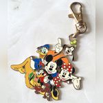 Disney Vintage  Keychain 2008 Mickey Minnie Goofy Donald & Pluto Friends Photo 1