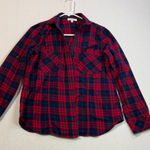 Skies Are Blue  Red and Blue Plaid Shirt Photo 0